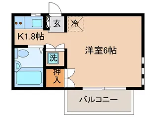 ファミ-ル松原【2階】の間取り