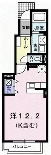ノヴェール新幸II【1階】の間取り