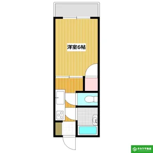 第一大分ユースコーポ【3階】の間取り
