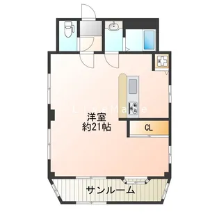 高丸ビル【2階】の間取り