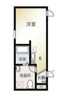 フィオーネ北千住【1階】の間取り