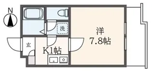ロジエ高井戸壱番館【2階】の間取り