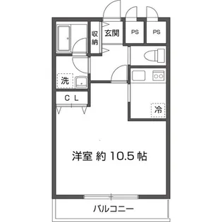 カターラ阿佐ヶ谷【3階】の間取り