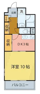 トロワフレール【2階】の間取り