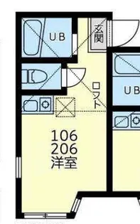 ユナイト芹ケ谷マデイラ【1階】の間取り