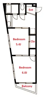 ファーストクラス鶴ヶ峰【1階】の間取り