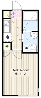 ARBOR BLUE QUADR【2階】の間取り