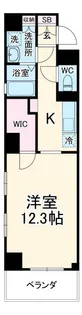 グランコンパス新町【6階】の間取り