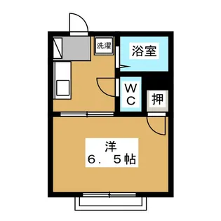 リバティI【1階】の間取り