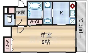 Villa Ciel【2階】の間取り