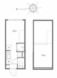 マルバ北赤羽【2階】の間取り