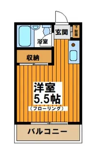 マメゾン羽根木【2階】の間取り