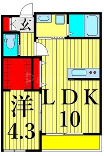 KaHale青戸【2階】の間取り