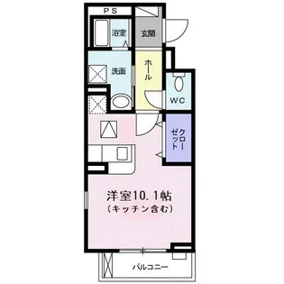 エテルノ・プレッソ【2階】の間取り