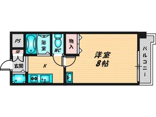 ブルーメンハウス【5階】の間取り