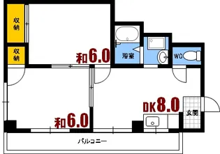 塩村ビル【4階】の間取り