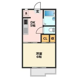 グランステーション大垣【2階】の間取り