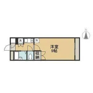 ウェルステージ木町通【7階】の間取り