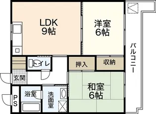 サンピア21ナカムラ【3階】の間取り