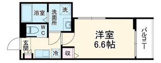 MELDIA与野本町III【3階】の間取り