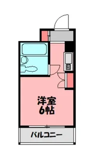 エムロード豊秀【4階】の間取り