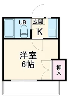 サンライズ京葉【2階】の間取り