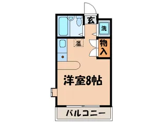 シャトーレ三栄3【1階】の間取り