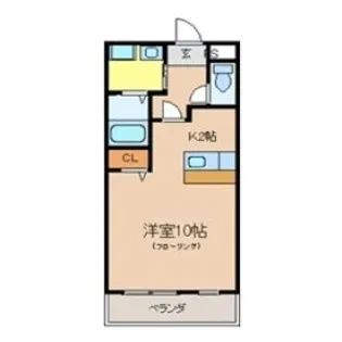 エターナル【3階】の間取り