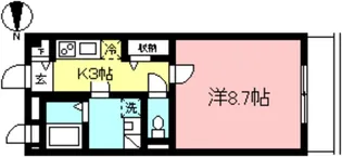 ロワジール【1階】の間取り
