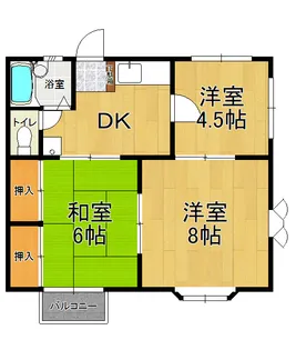 ノイエクラッセ【2階】の間取り