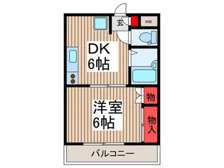 K.T.サンライト【1階】の間取り