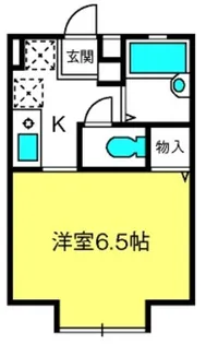 メゾンかんとうA【2階】の間取り