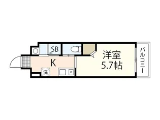 LE DOME府中【8階】の間取り