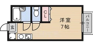 クレスト新在家【2階】の間取り