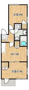 コーポ蜂須賀【2階】の間取り