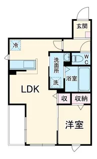 M&M【1階】の間取り