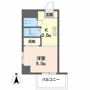 第一NSビル【10階】の間取り