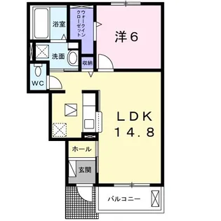 パーチェ【1階】の間取り