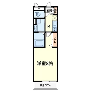 Flora高槻芥川【1階】の間取り