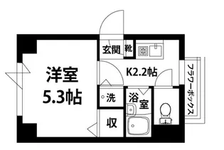 キャピトル西公園【2階】の間取り