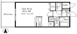 サンクレール高井戸【6階】の間取り