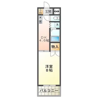 パーソナルハウス嶋【3階】の間取り
