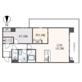 HILL CREST OYAMA【4階】の間取り