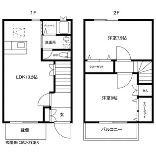 カサメントの間取り
