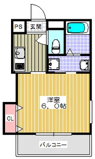 シャトートレイユ【2階】の間取り