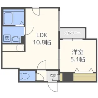IL CARDO(イルカルド)【1階】の間取り