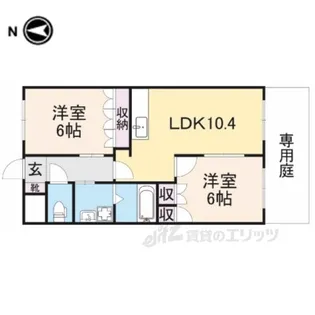 Y’sマンション【2階】の間取り