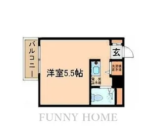 グローリア初穂梅ヶ丘【3階】の間取り