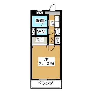 クラフト アルス【2階】の間取り