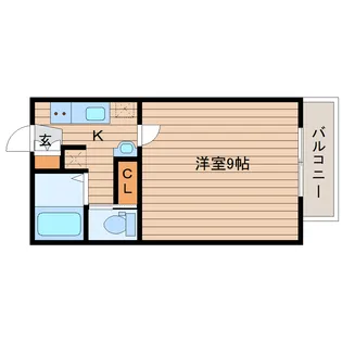 リバブルハイツIV【3階】の間取り